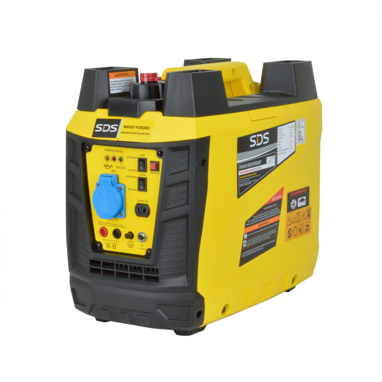 Generador a Gasolina Inverter 1100W 220V SGG1000 SDS POWER