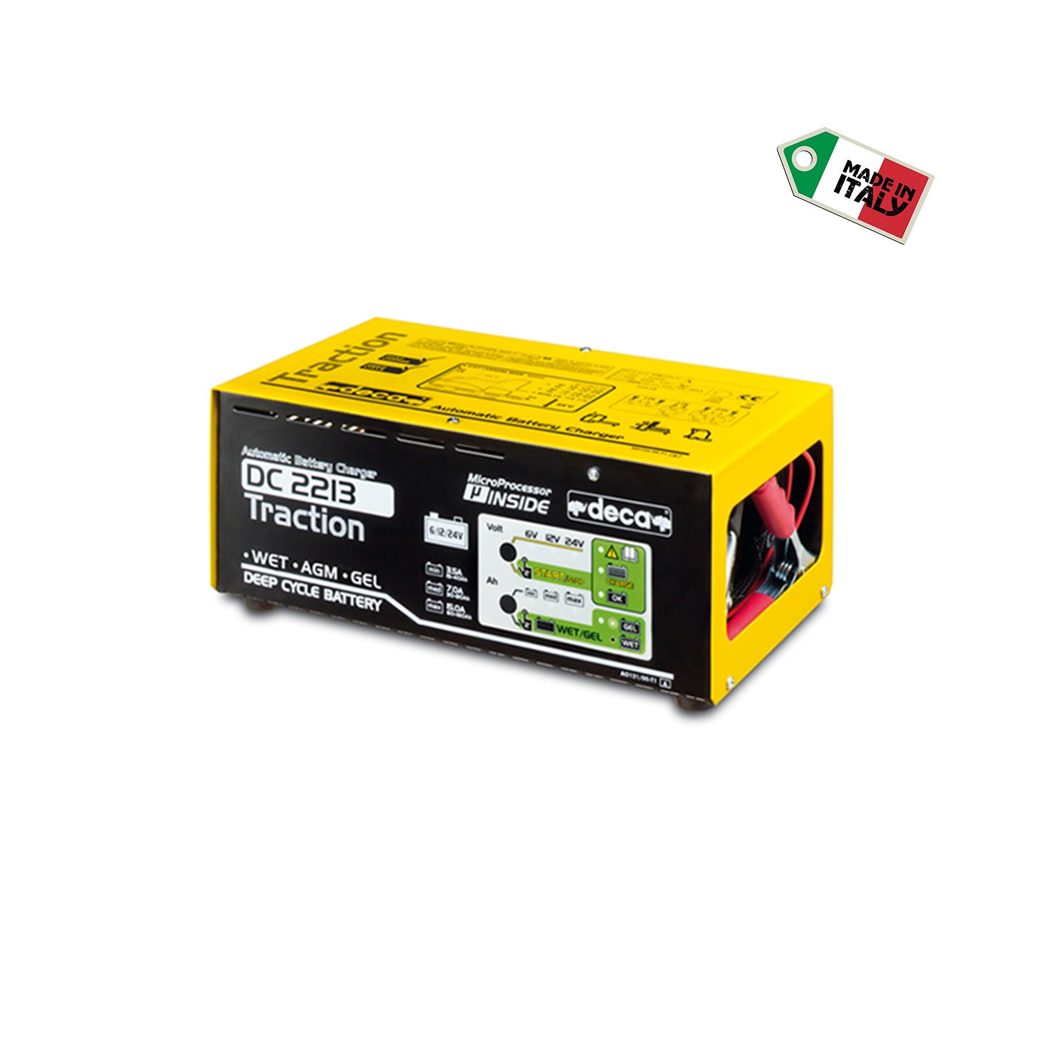 CARGADOR de BATERIAS TRACTION DC2213 (320100)