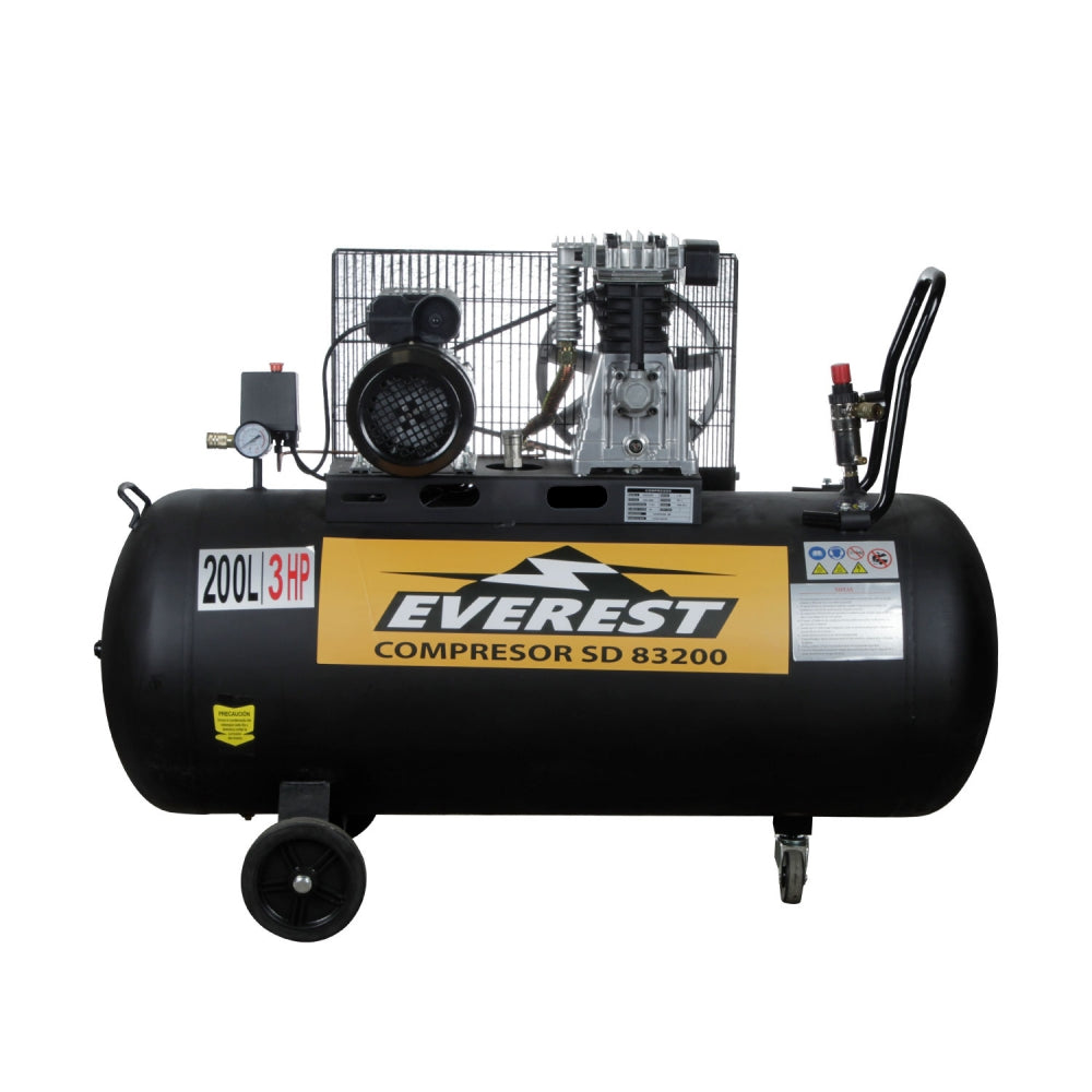 OPENBOX Compresor 3,0 HP 200 Litros SD83200 Everest