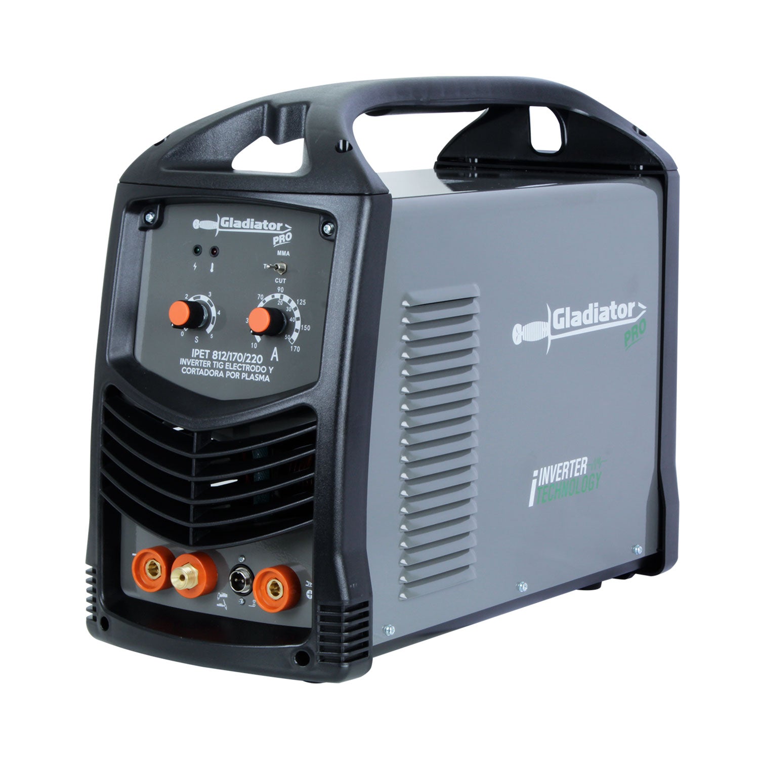 SOLDADORA TIG-ARCO-CORTA PLASMA 170amp IPET812/170