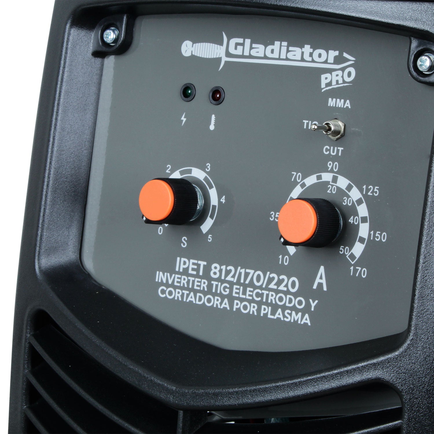 SOLDADORA TIG-ARCO-CORTA PLASMA 170amp IPET812/170