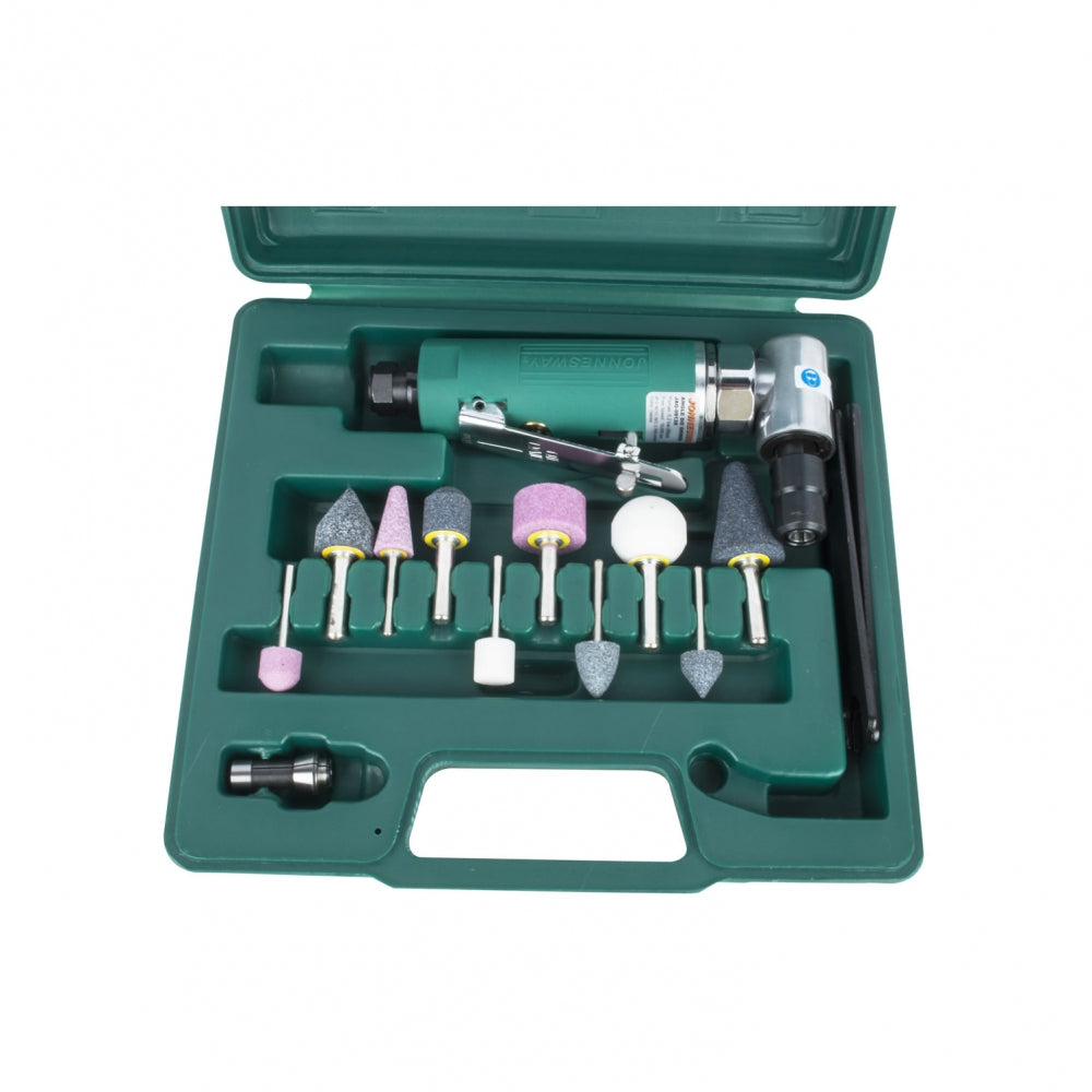 KIT ESMERIL ANGULAR MINI 1/4? CON PIEDRAS JAG-0913