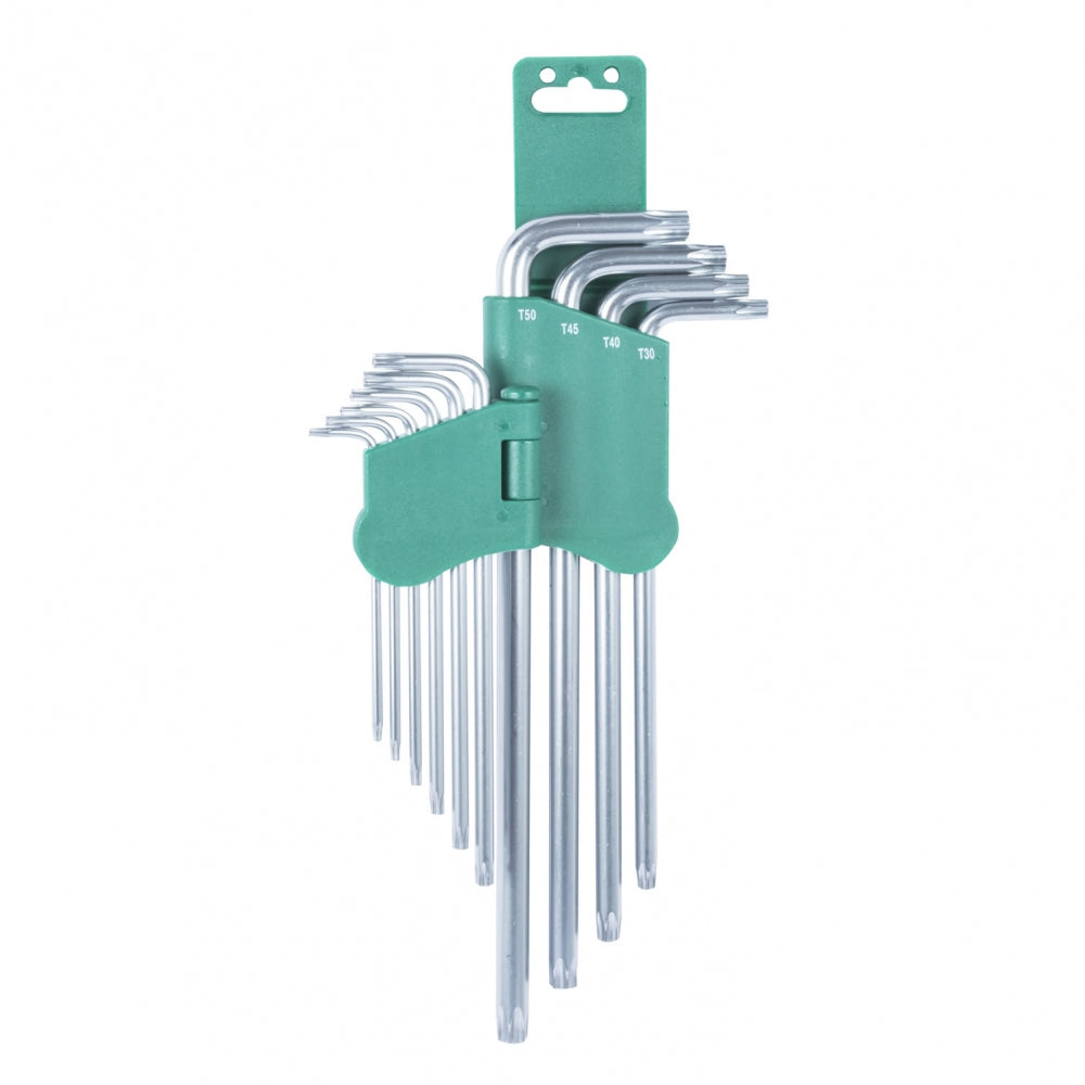 JUEGO de LLAVES TORX TAMPER PROOF 10 piezas H08S11