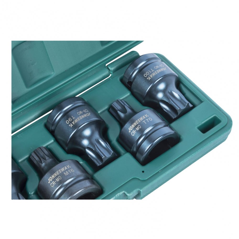 JUEGO de DADOS IMPACTO 3/4&#39;; TORX E IMBUS S64A6306S