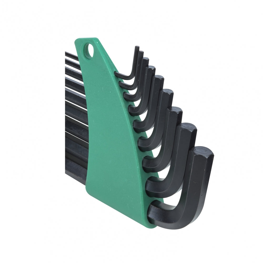 JUEGO de LLAVES HEXAGONALES PUNTA PLANA 9p H02B209