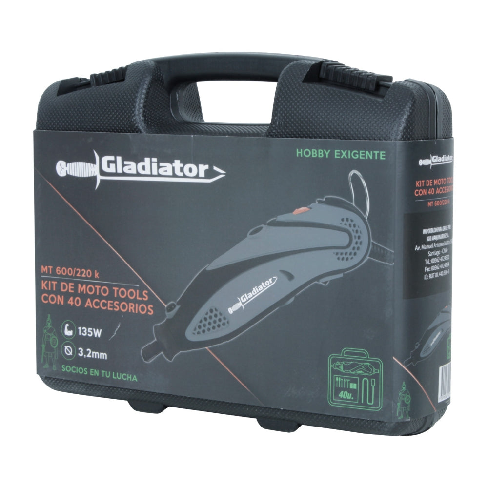 Kit Herramienta Multiproposito 135W MT600/220K GLADIATOR