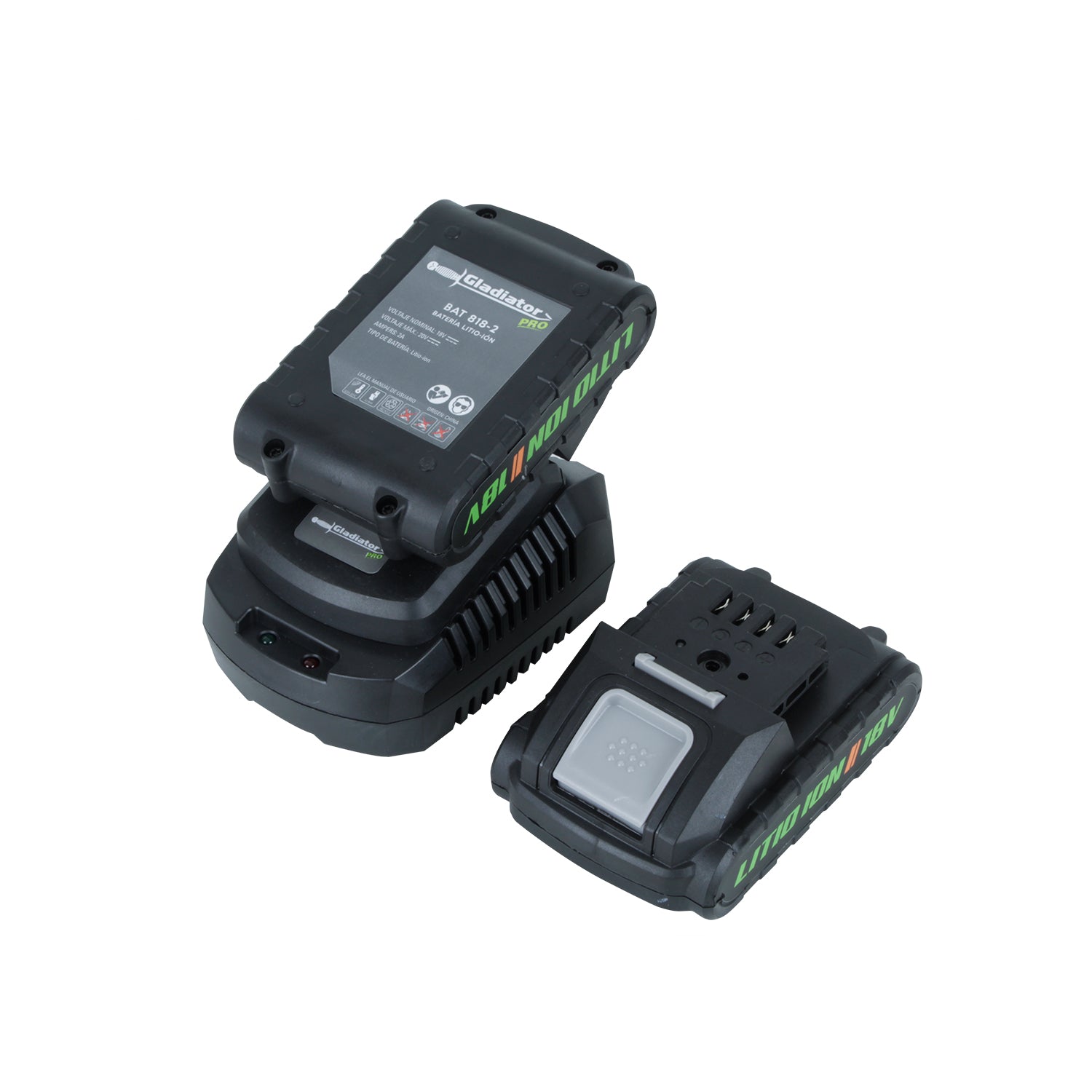 ROTOMARTILLO 18V + 2 BAT 2AH + CARGADOR