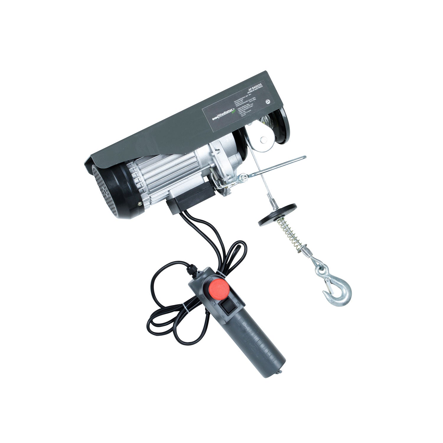 TECLE ELECTRICO 400kg 850w Alzada 6-12MT AP 8400