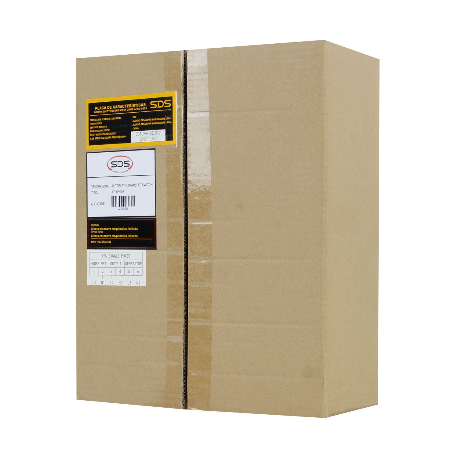 TABLERO TRANSFERENCIA AUTOMATICA ATS 6500S