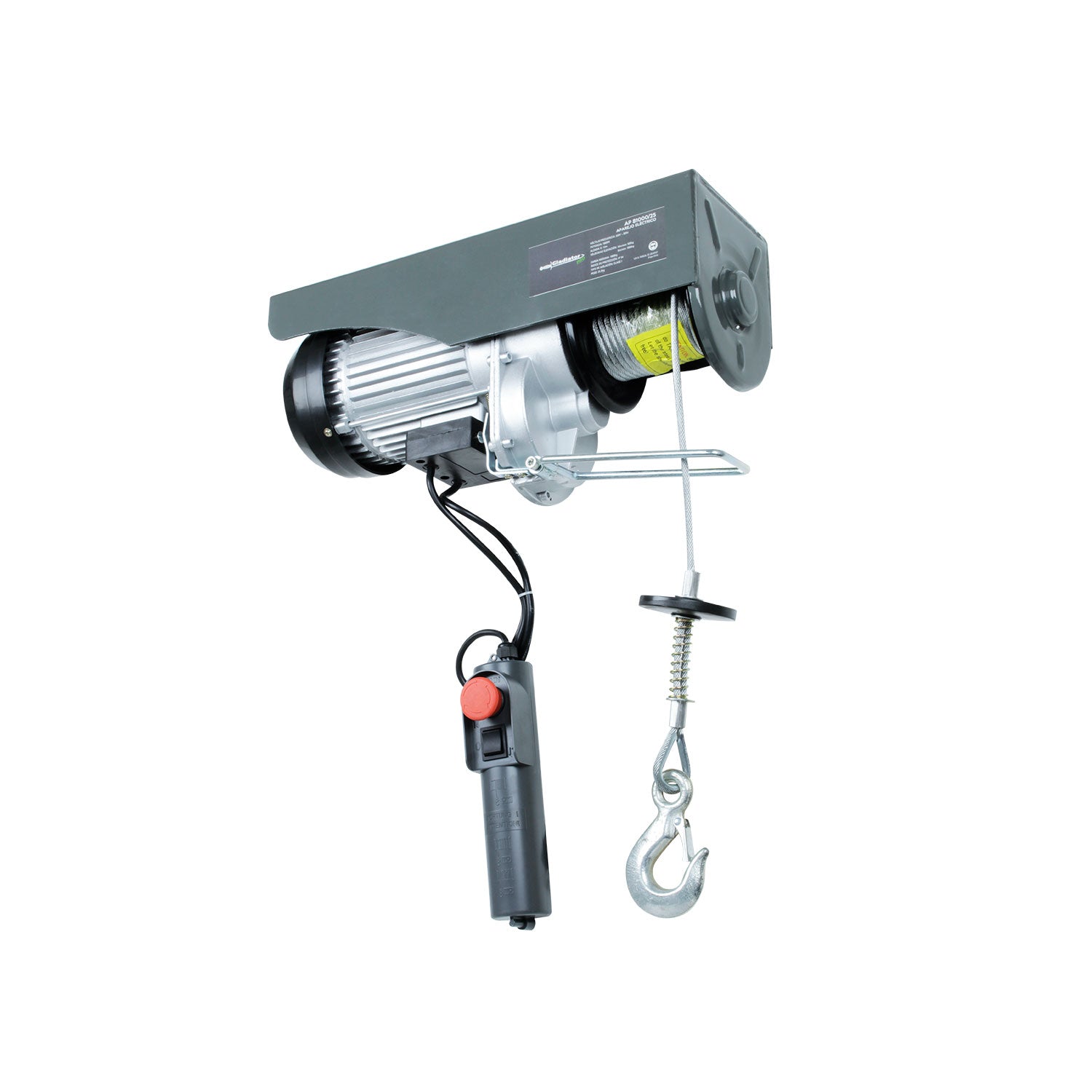 TECLE ELECTRICO 1000kg 1800w Alzada 6-12mts AP810