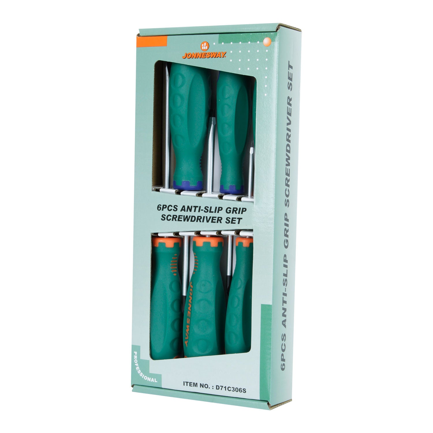 JUEGO DESTORNILLADORES ANTIDESLIZANTE 6 piezas