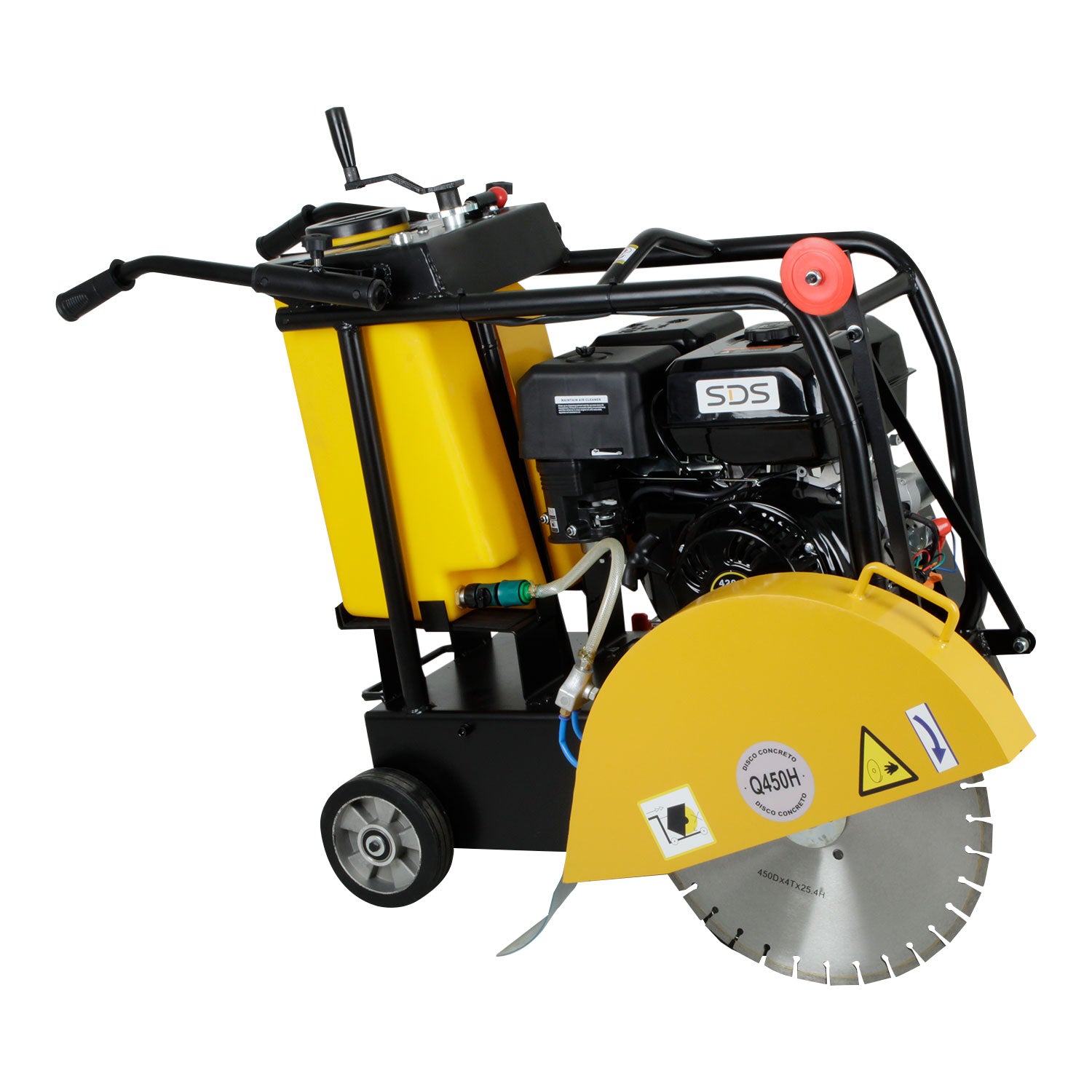 CORTADORA de CONCRETO Y ASFALTO GASOLINA 7,5 hp Q4
