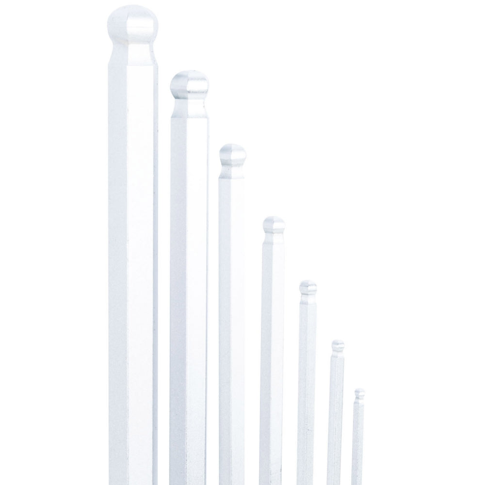 JUEGO de LLAVES HEXAGONALES PUNTA BOLA 7 pcs H06SM