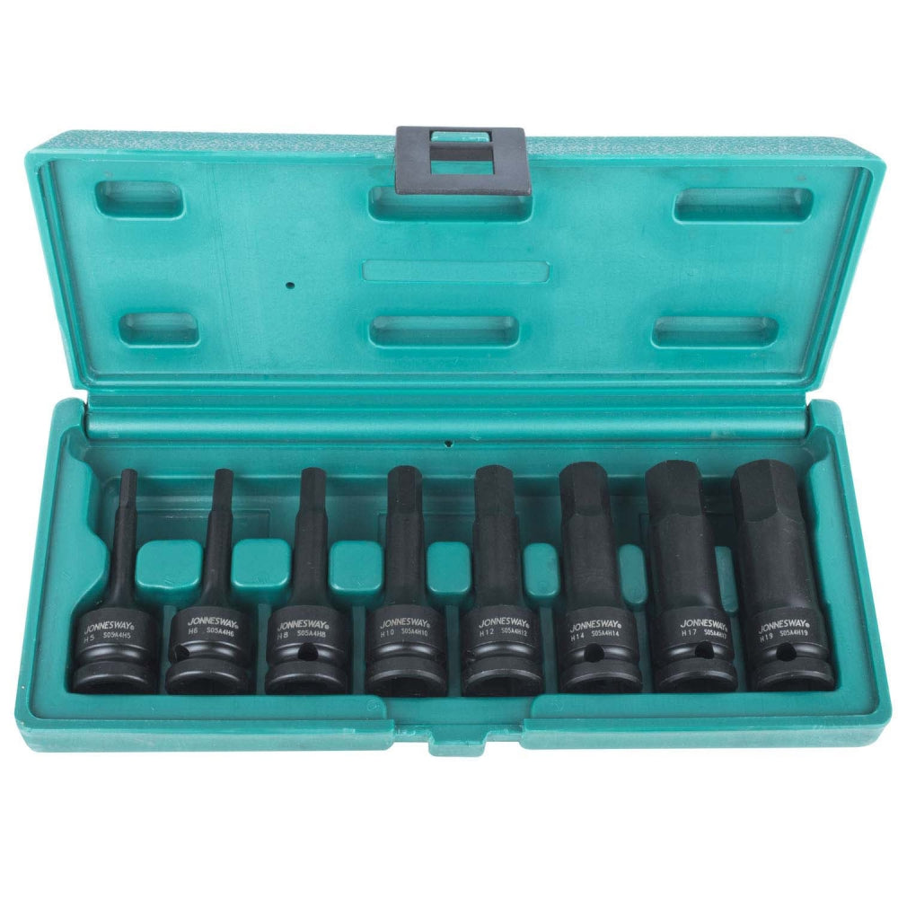 CAJA de DADOS de IMPACTO 1/2&#39;; 8 piezas S05A408S