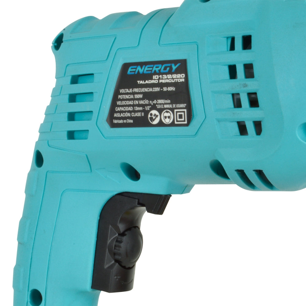Taladro Percutor 13 MM 550 W ID13/2/220 ENERGY