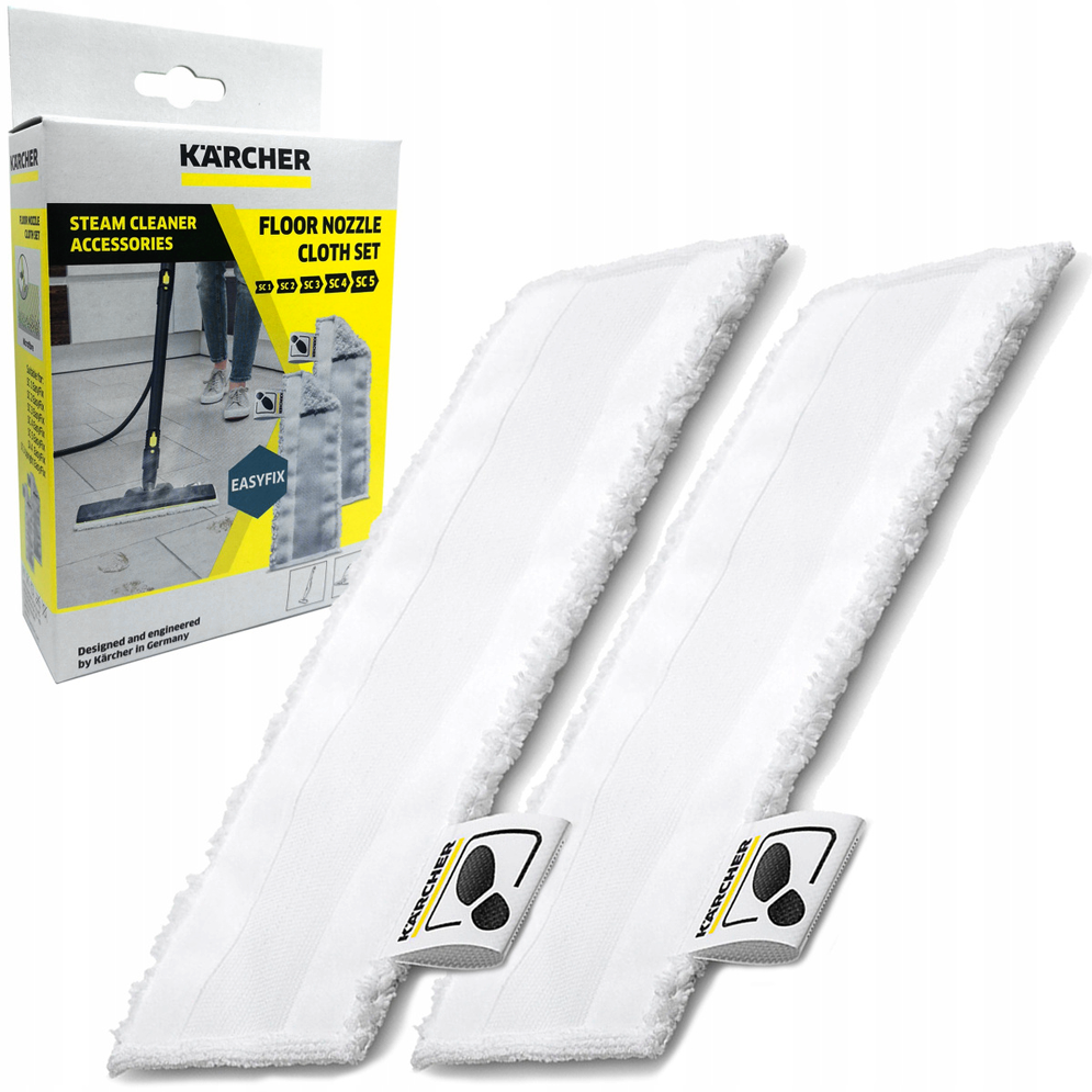 Kit de paños microfibra para la boquilla para suelos Easyfix