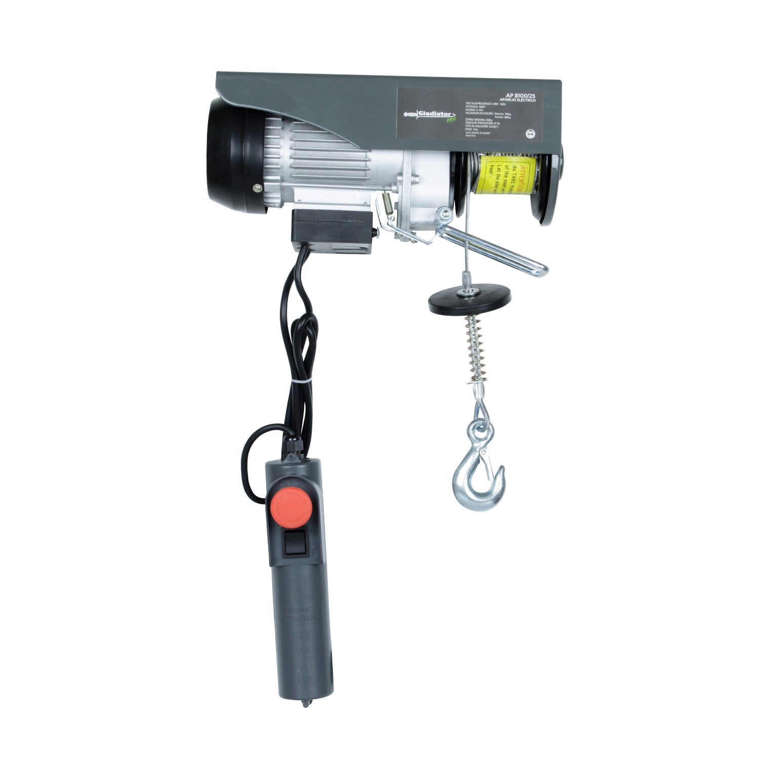 TECLE ELECTRICO 200kg 450w Alzada 6-12mts AP8100/2