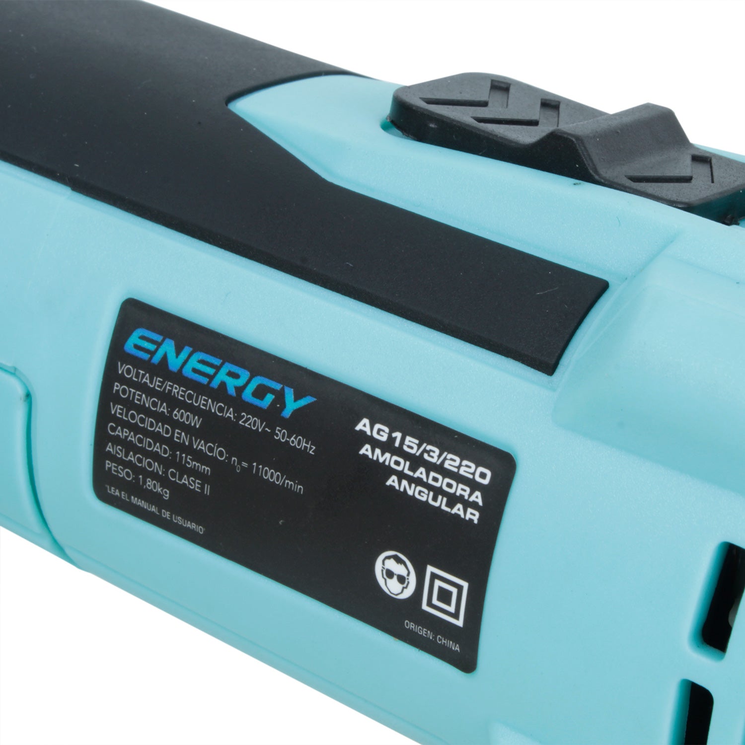 Kit Soldadora Inv Arco 140 Amp + Esmeril Angular + 10 Discos ENERGY