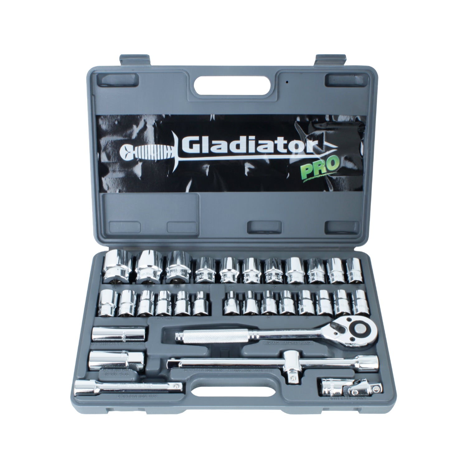 JUEGO de DADOS 1/2&#39;; 32 PCS JT 832
