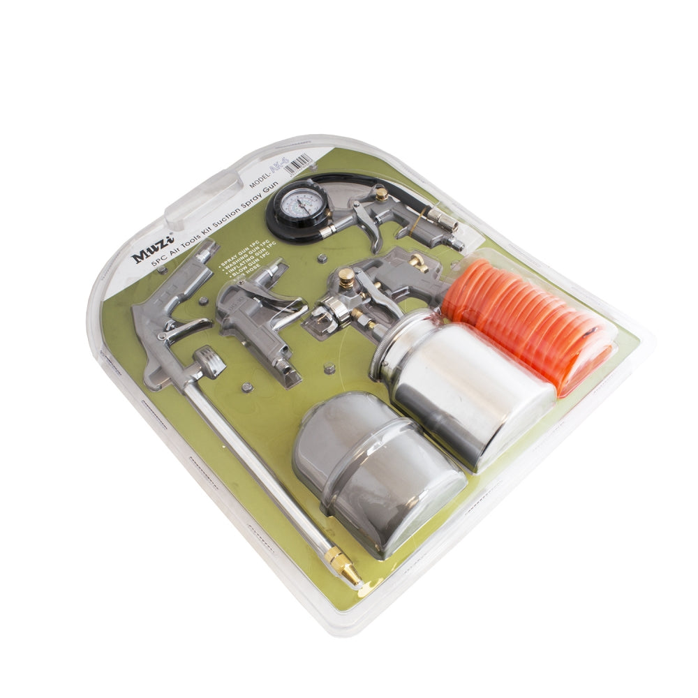 Kit Pistola de Pintar 5 piezas K-6 MUZI