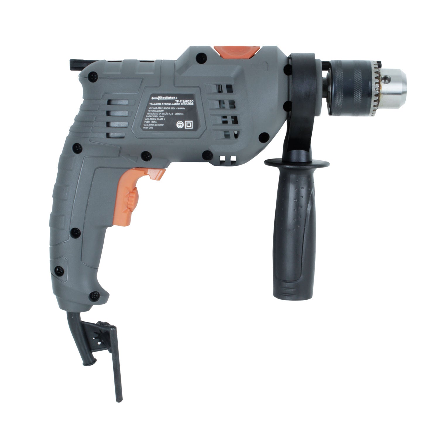 TALADRO PERCUTOR 13mm 650w TP 413/6/220