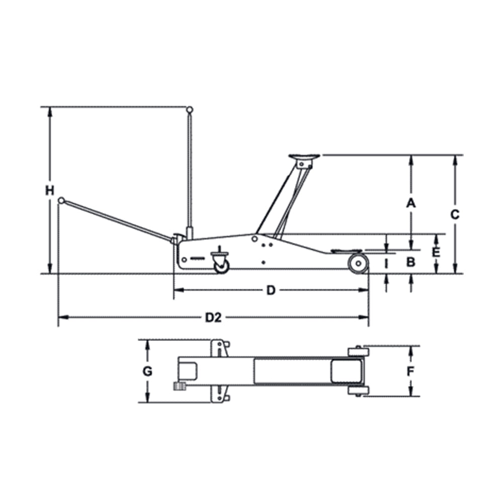 GATA CAIMAN HIDRAULICA MANUAL 3 TONS CP80030