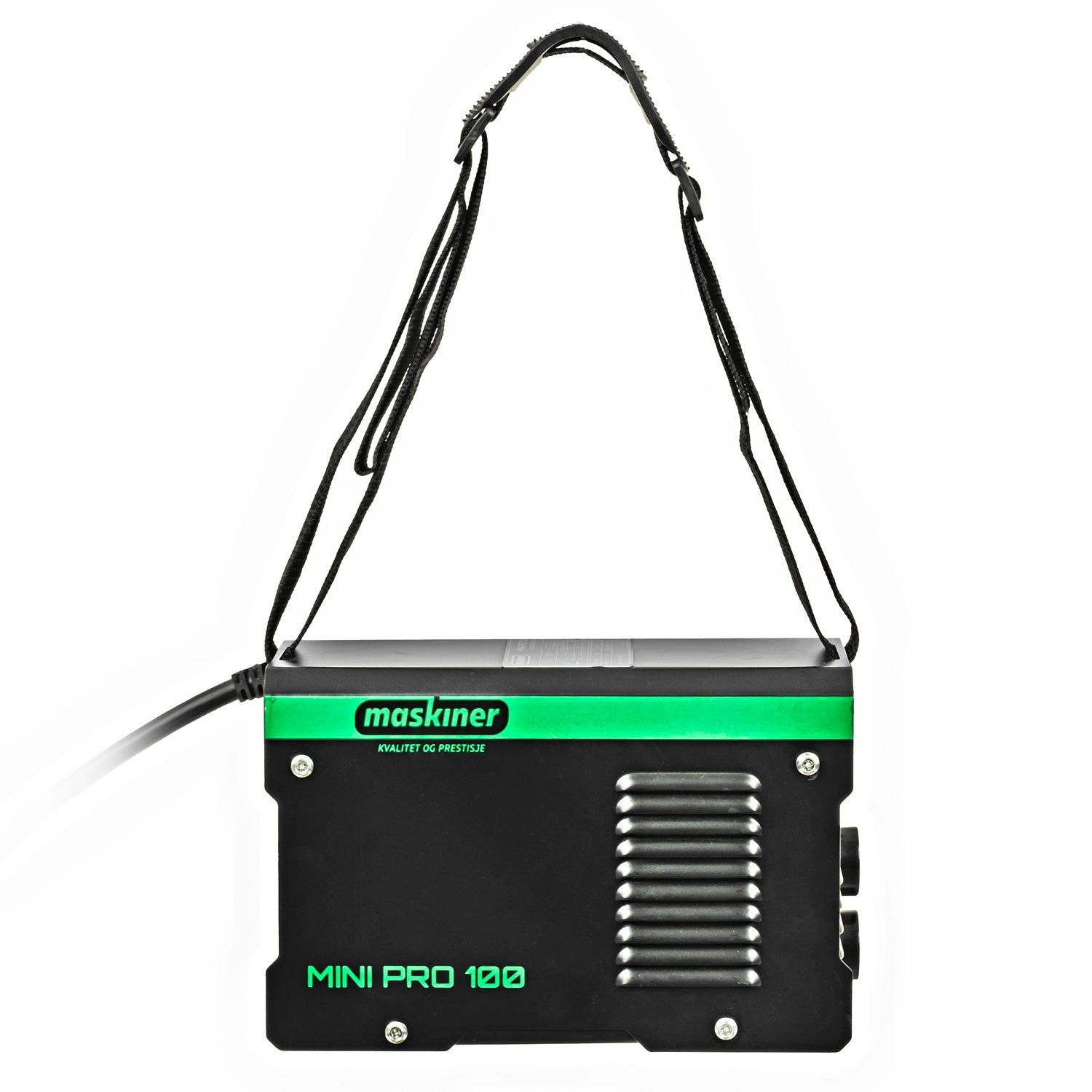 Pack Soldadora Inverter MiniPro 100Amp MASKINER + Máscara Fotosensible + Electrodos