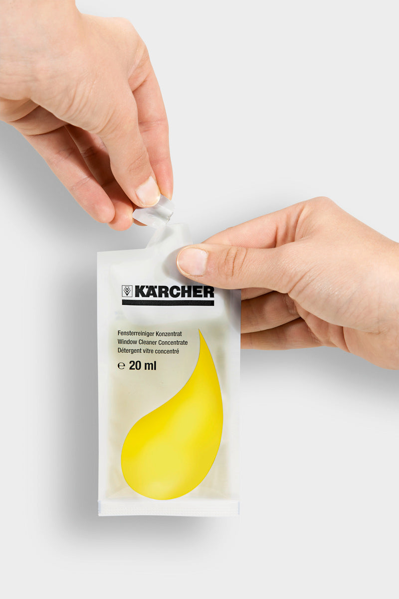 RM 503 4 Unid de 20 ml Concentrado para Vidrios WV KÄRCHER
