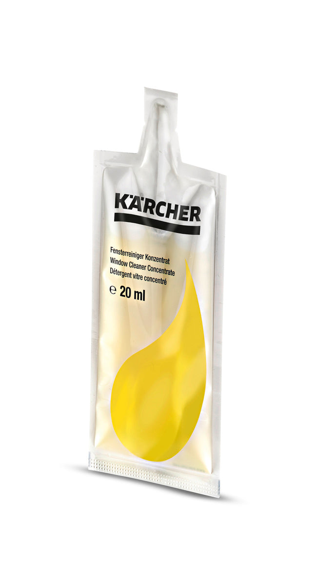 RM 503 4 Unid de 20 ml Concentrado para Vidrios WV KÄRCHER