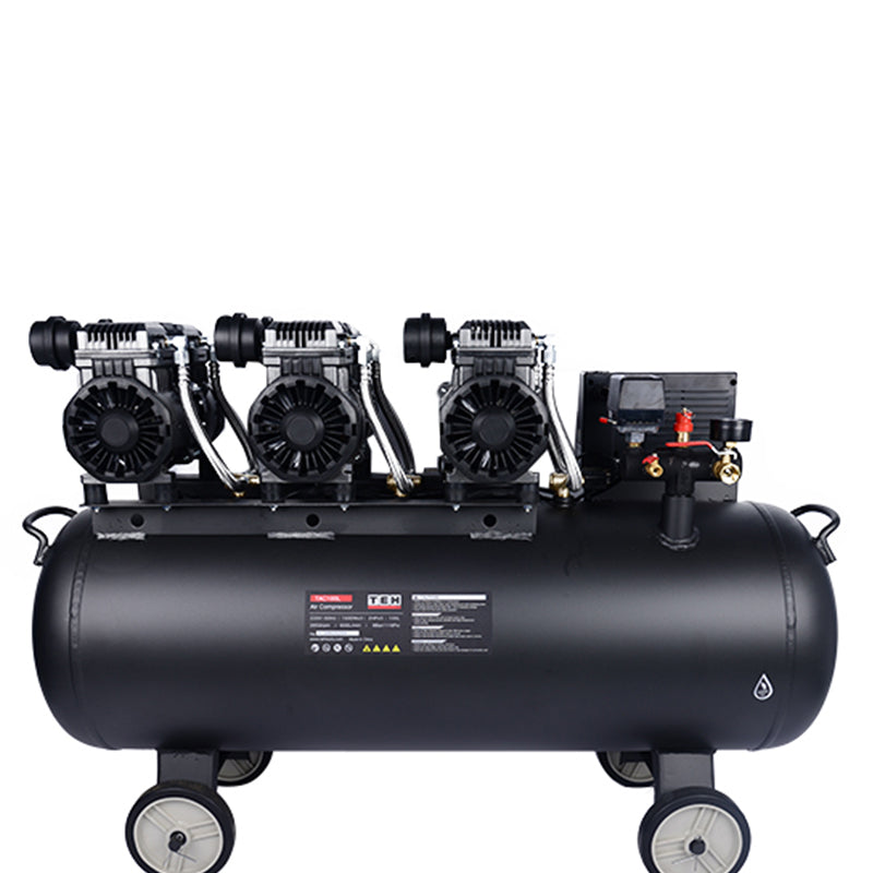 Compresor 100 litros Libre de Aceite 6 HP TEHTOOLS