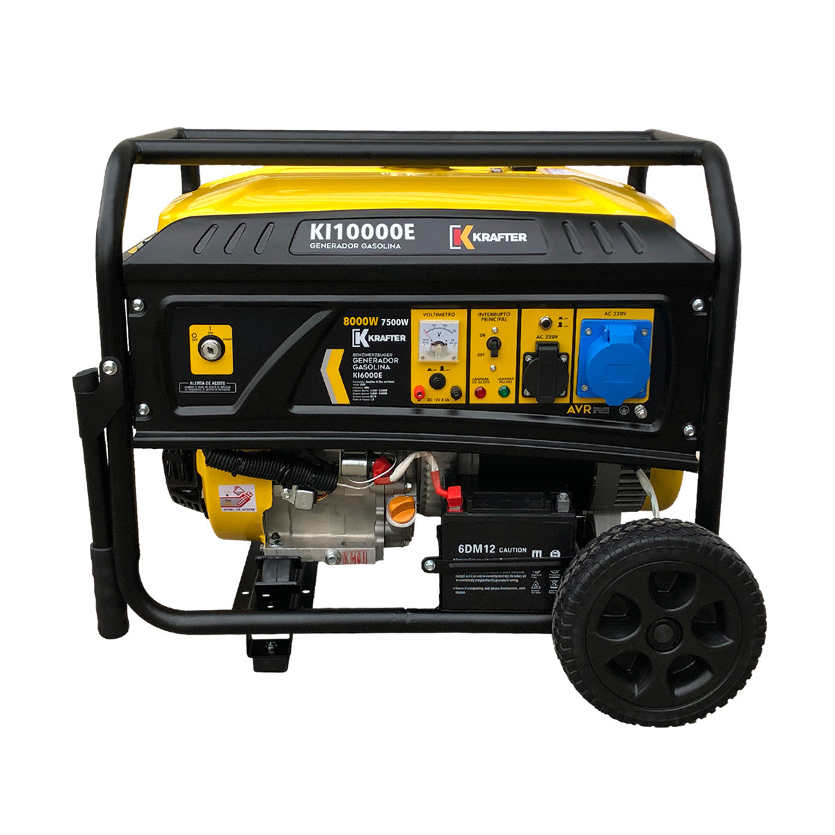 Generador a Gasolina Krafter KI10000E para conectar ATS 7,5 KVA KRAFTER