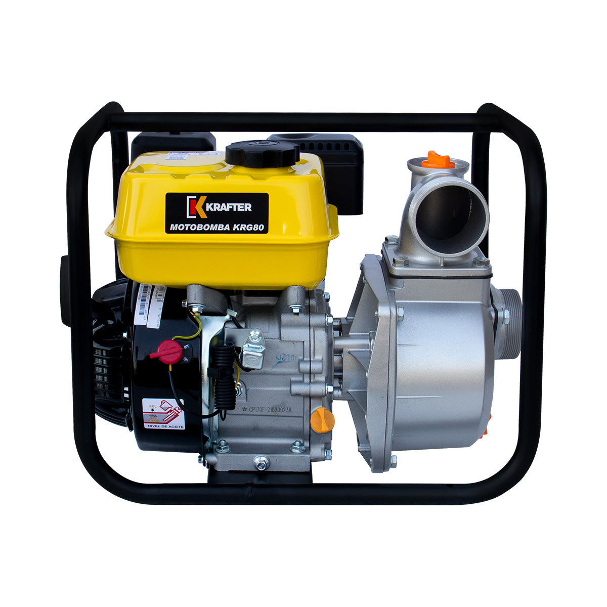 Motobomba Gasolina KRG80 3″X3″ KRAFTER