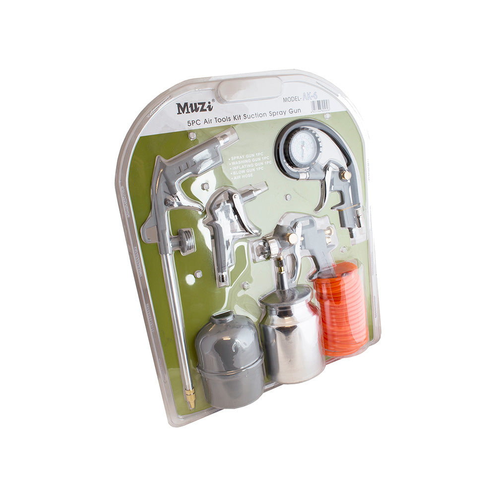 Kit Pistola de Pintar 5 piezas K-6 MUZI