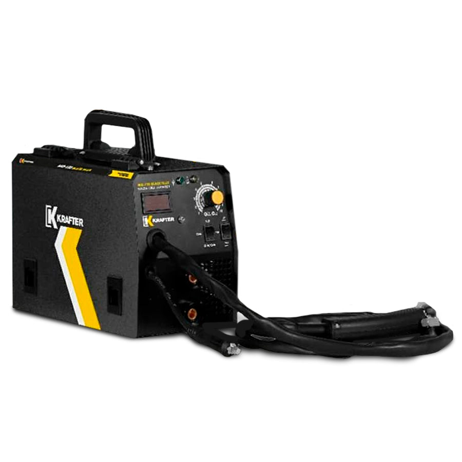 Soldadora Multiproceso 3 en 1 KRAFTER - MEGATEC - 120 Black FLUX