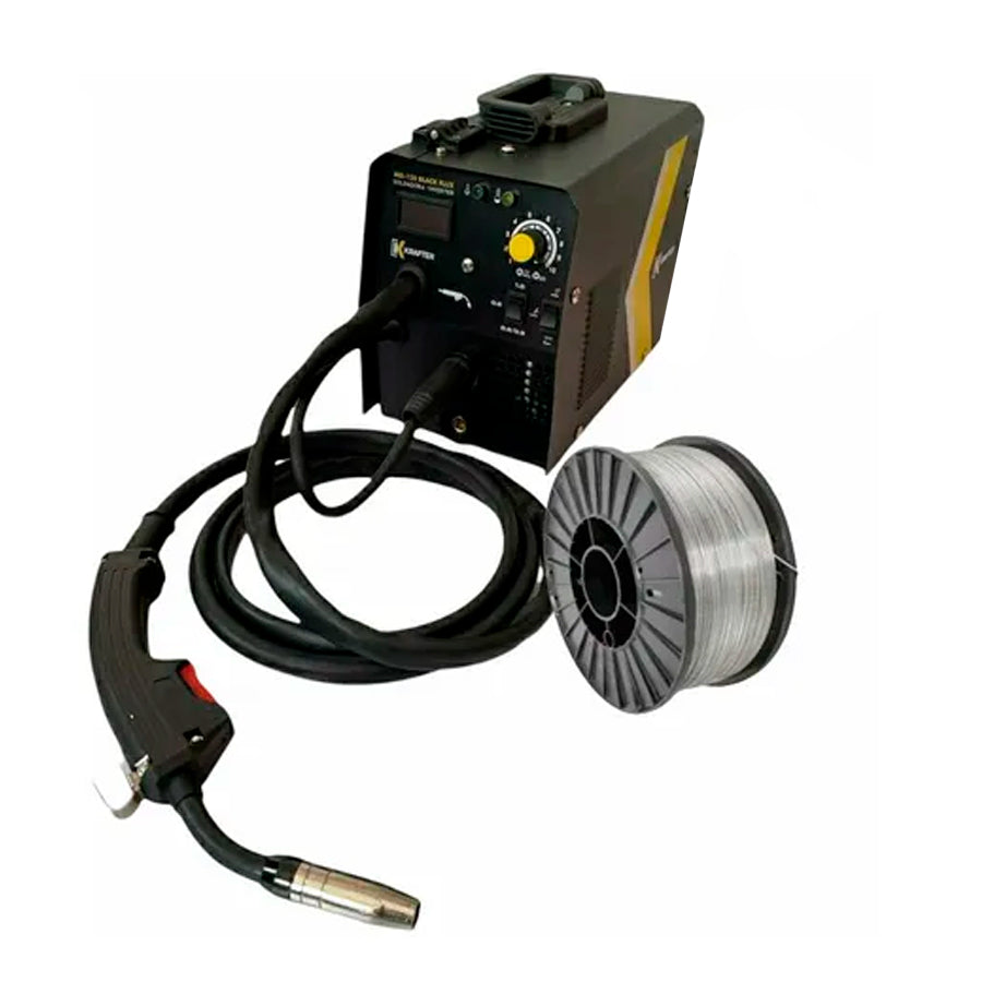 Soldadora Multiproceso 3 en 1 KRAFTER - MEGATEC - 120 Black FLUX