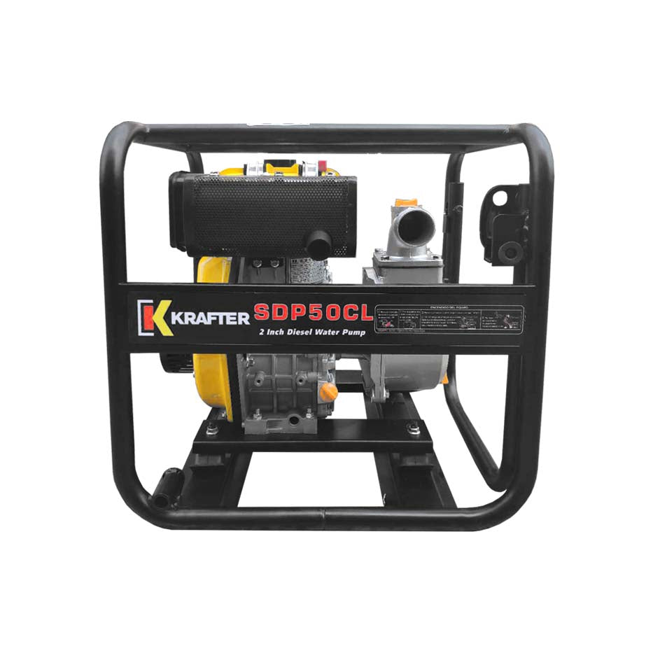 Motobomba Diésel SDP50CL 2″x 2″ Caudal PM KRAFTER