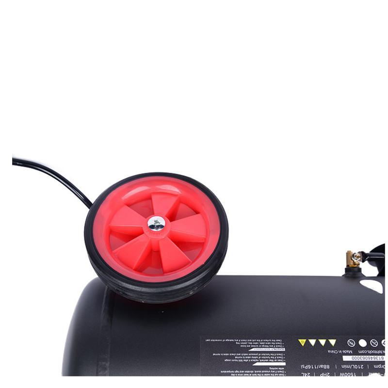 Compresor 24 litros Libre de Aceite 2HP TEHTOOLS