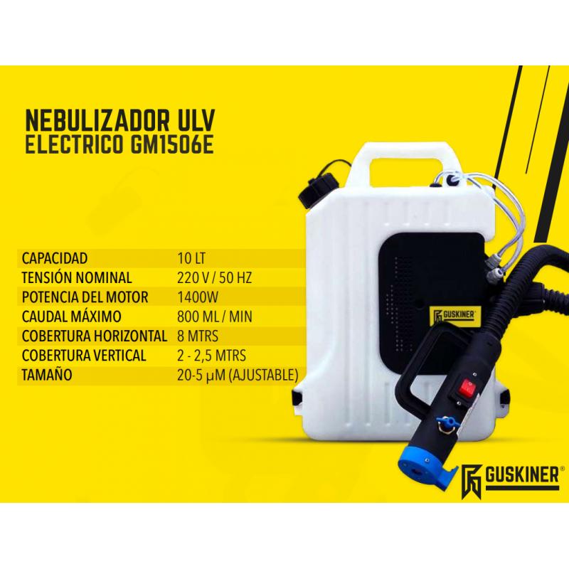 Nebulizadora ULV Eléctrico GM1506E Guskiner