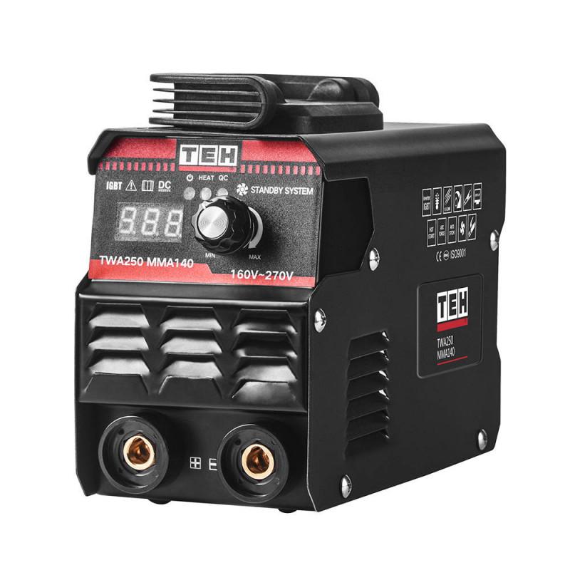Pack Soldadora Inverter 140 AMP  Tehtools + Máscara Fotosensible + Electrodos