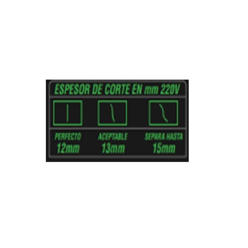 OPENBOX Soldadora Cortadora de Plasma Tig - Arco 170 amp IPET 812/170 Gladiator