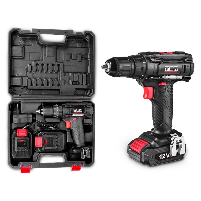Taladro Inalámbrico 12v 10mm Mod S 23n.m TEHTOOLS